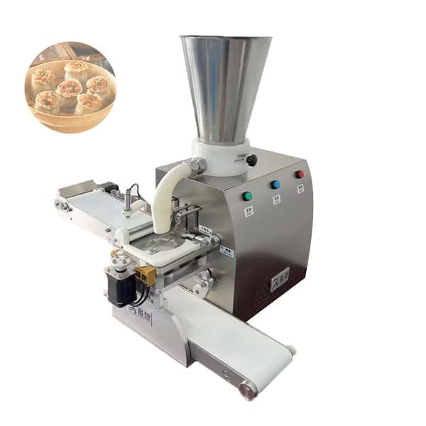 220V Automatic Dumpling Momo Maker Steamed Stuffed Bun Filling Machine