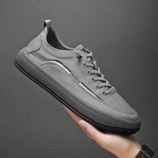 2023 New Old Beijing Cloth Men's Casual Thick Sole Fashion Board Shoes