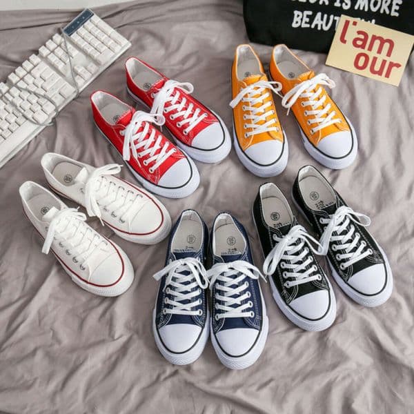 New Couple Canvas Men's Trendy Large Size Versatile Breathable Women's Casual Spring and Autumn Release Shoes