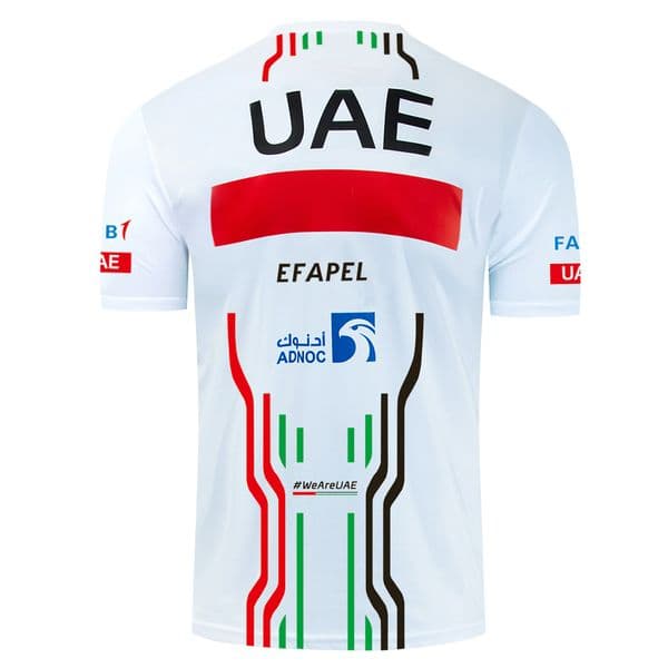 2024 White UAE Quick Dry Tshirt Cycling Jersey Men Women Breathable Running Tshirt Ropa Ciclismo MTB Bicycl Maillot Clothing