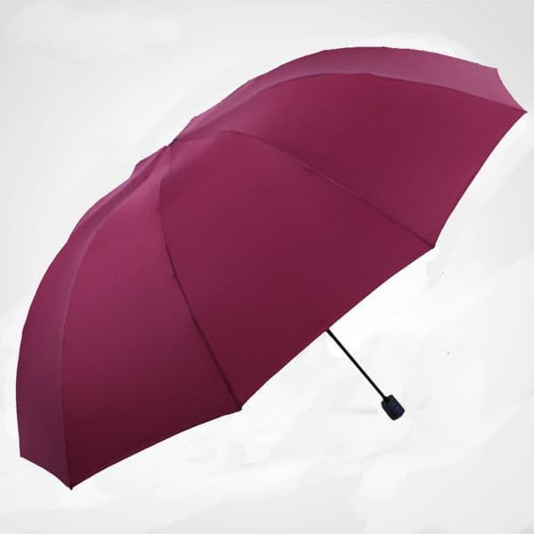 152CM Top-quality Umbrella Men Rain Woman Windproof Large Paraguas Women Sun 3 floding Big Family Umbrella Outdoor Parapluie