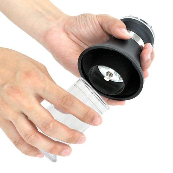 Grindripper Manual Coffee Grinder Portable Hand Grinder Mill 1-2 Cups Coffee Dripper Coffee Paper Filter Set Tritan Meterial