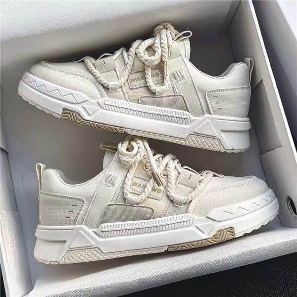 Canvas Comfortable Skateboarding Thick Bottom Platform Men Casual Vulcanized Shoes Sneakers Student Shoes2024 2024