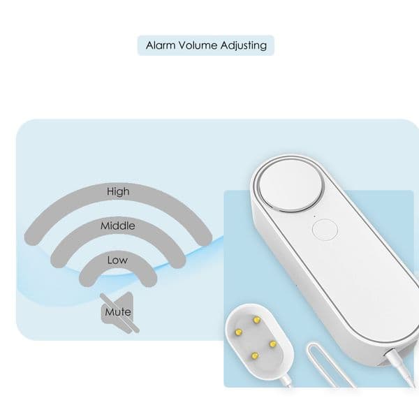 WiFi Water Sensor Tuya Leakage Detector Sound Alarm Leak flood Alert Overflow APP Control Smart Home Security Alarm