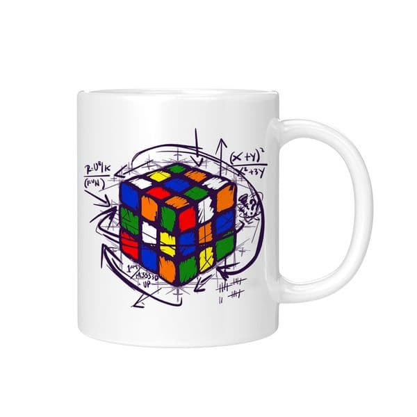 Rubik's cube lover Ceramic Coffee Mug Homel Tea Milk Cup Dog Cat Kids Birthday Gift