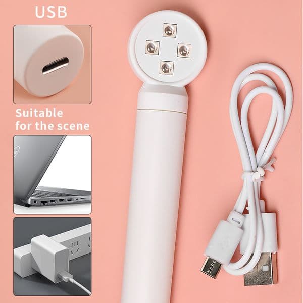 LINMANDA Mini Uv Light Lamp Flashlight Uv Gel Glue Curing Lamp Handheld Rechargeable Nail Dryer Uv Led Lamp Art Equipment Tools
