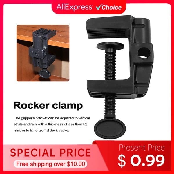 Table Lamp Cantilever Bracket Clamp Hardware Plastic Stand Microphone Light Holder with Non-slip Lights Lighting Accessories
