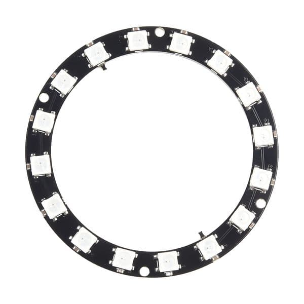 5V LED Ring Individual Addressable RGB LED NeoPixel Ring For Arduino WS2812 Full-color Driver Lamp Portable For Home Decor