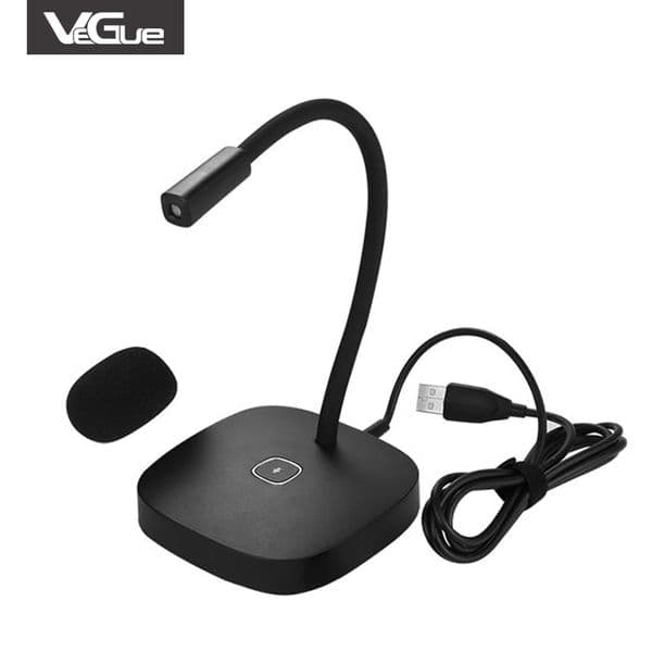USB Wired Adjustable Microfono Gooseneck Mic Conference Condenser Microphone for Pc Computer Youtube Podcast Micro