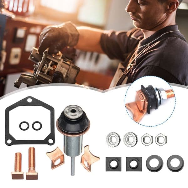 1 Set Multi Purpose Durable Motor Denso Starter Solenoid Repair Rebuild Kit 228000-6660 Switch repair kit for Toyota for Honda