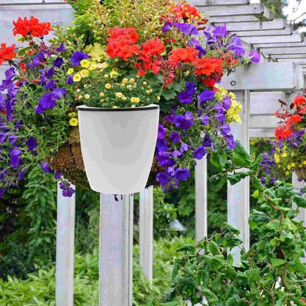 7pcs Indoor Self Watering Planter Hanging Flower Plant Pot Succulent Planter