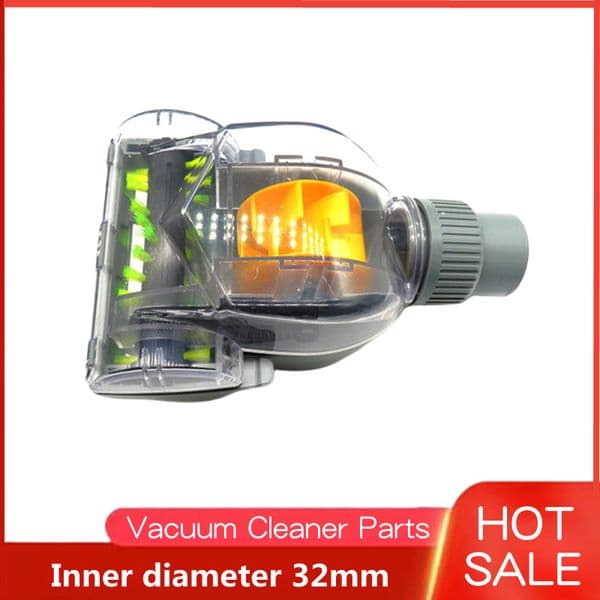 Update Universal Turbo Floor For Pet Hair Bedding Carpet Mites Removal Dust Collector Brush Head Vacuum Cleaner Parts