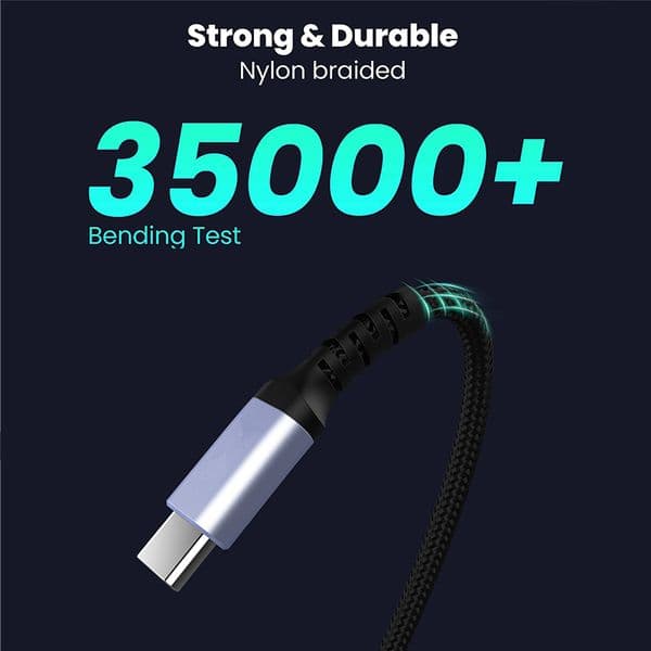 CYANMI USB C 240W USB Type C To USB C Cable For IPhone15 Macbook iPad Samsung Xiaomi PD Fast Charging Charger Cord 5A E-Marker