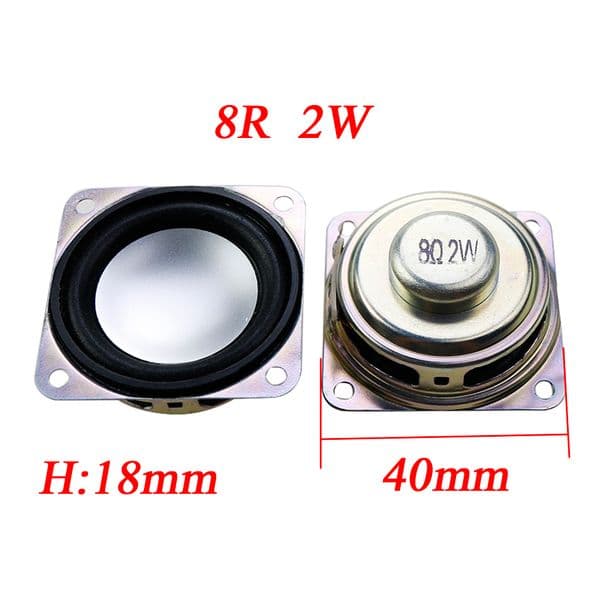 1PCS New Ultrathin Speaker Buzzer 8 Ohms 2 Watts 2W 8R Speaker Diameter 40MM 50MM 66MM 77MM 4CM 5CM 6.6CM 7.7CM