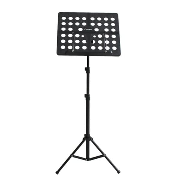 Flanger Foldable Sheet Music Score Tripod Stand FL-05R Lightweight Music Stand Retractable Metal Music Stand for Guitar Violin
