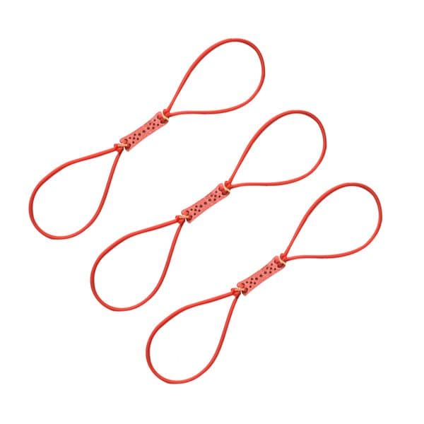 3 PCS Powful Slingshot Tube Rubber Band Catapult Accessories Hunting Outdoor Elastic Band with Leather Pad