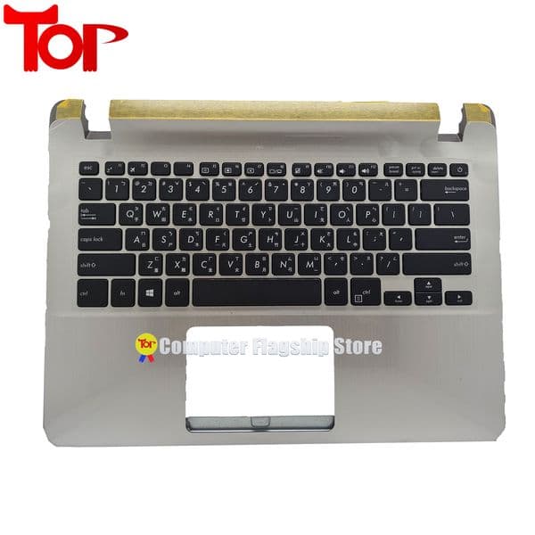 KEFU X407 For ASUS Laptop Keyboard X407MA X407UB X407UBR X407UA X407M Y4000U A407U Original Keyboard Palmrest C Shell Assembly