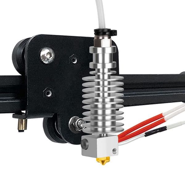 Long Distance 0.4mm Nozzle V5 J-head Printer Hotend Head Extruder with Hotend Heat Sink 3D Printer Head for Anycubic I3 Mega