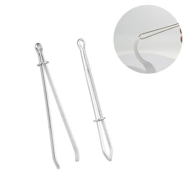 1/2PCS High Quality Garment Clips Sewing DIY Tools Elastic Band Tape Punch Cross Stitch Threader Wear Elastic Clamp