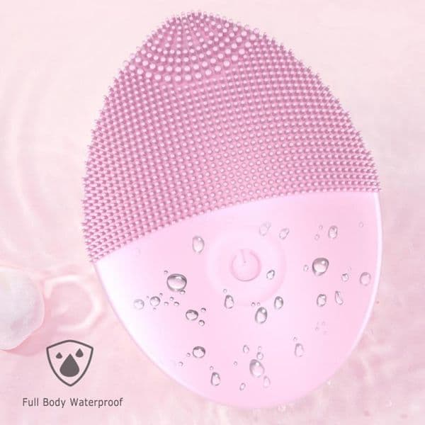 1PC Face Skin Clean Pores Cleaner Device Skin Care Waterproof Silicone Electric Facial Cleansing Brush Cleanser Exfoliating Tool