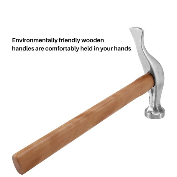 New Cobbler Shoe Repair Hammer Wood Handle Leather Work Shoemaking Repairing Remmending Shoe Tool