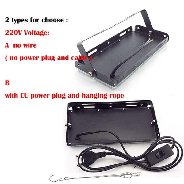 50W Full Spectrum LED plant flower Grow Light AC 220V Phyto Lamp For indoor Greenhouse grow tent box Hydro growing Lighting B4