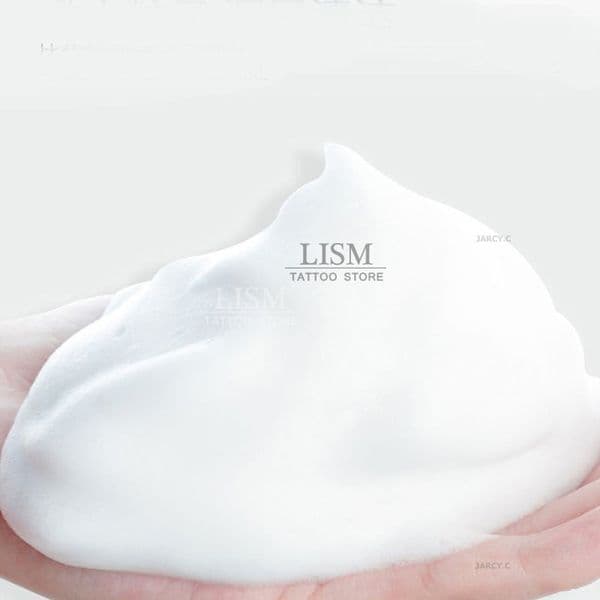 Microblading Amino Acid Cleansing Mousse Deep Clean Pores Remove Grease Foaming Facial Cleanser for Tattoo Eyebrow Accessory