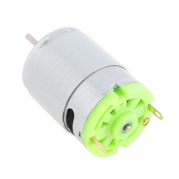 RS380 DC Motor 12V 26500RPM D Shaft R380 Micro Motors with Shield Ring for Vacuum Cleaner / Electric Screwdriver DIY Toy Fan