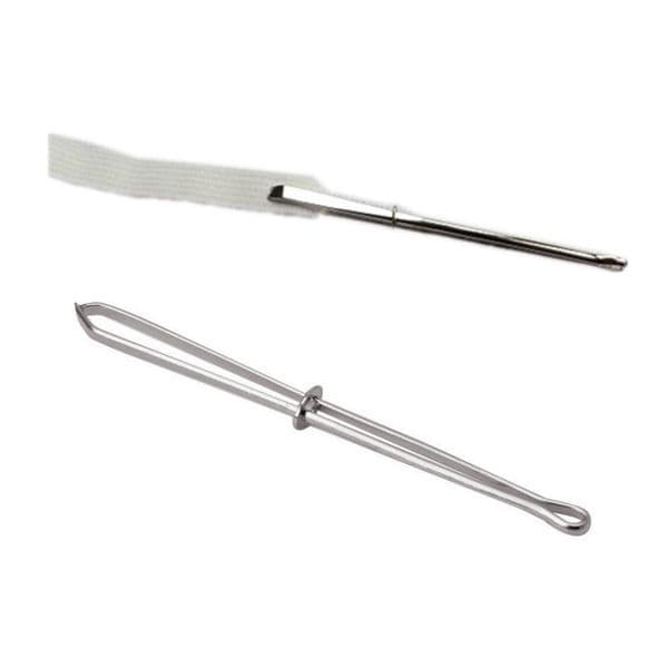 For Elastics Sewing Accessories DIY tool Elastic Cord Rope Threader Clip Self-Locking Tweezer Used