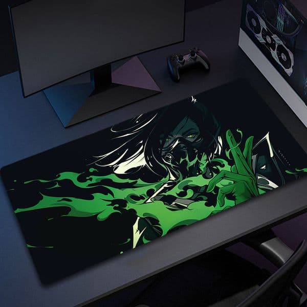Jett Valorant Mouse Pad Computer Gaming Accessories Anime MousePad Mouse Mat Tapis De Souris Mausepad Deskmat Alfombrilla Raton