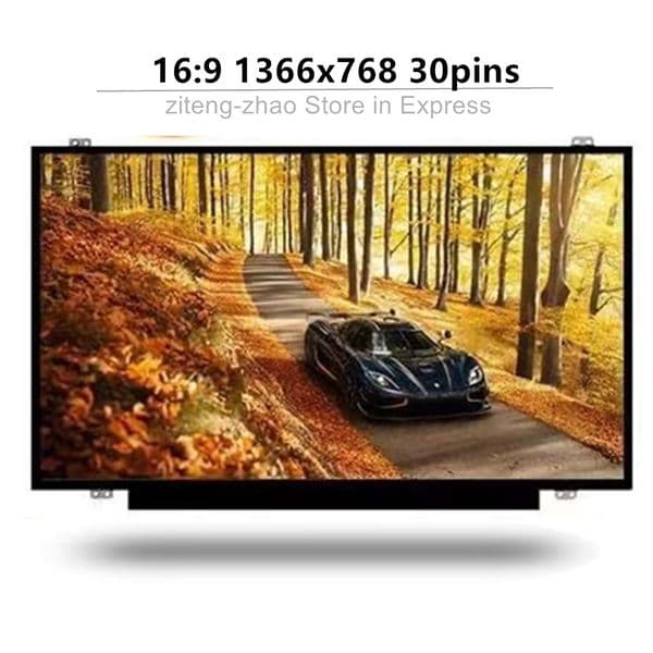 PREFECT 15.6 Inch EDP Laptop LCD Screen NT156WHM-N32 FIT B156XTN07.1 NT156WHM-N42 N156BGA-EA2 N0-Touch Display Panel 30 Pins