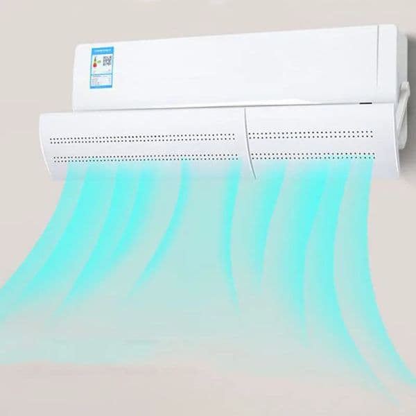 Air Conditioning Anti Direct Blowing Wind Shield Universal Outlet Baffle Air Guide Adjustable Punch Free Air Conditioner Covers