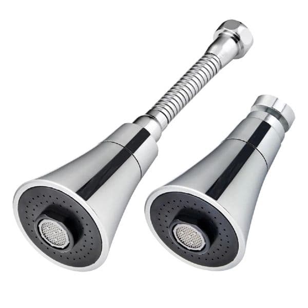 Universal Kitchen Water Faucet 360 Degree Rotating Water Tap Head Water Saving Shower Faucet Nozzle Adapter