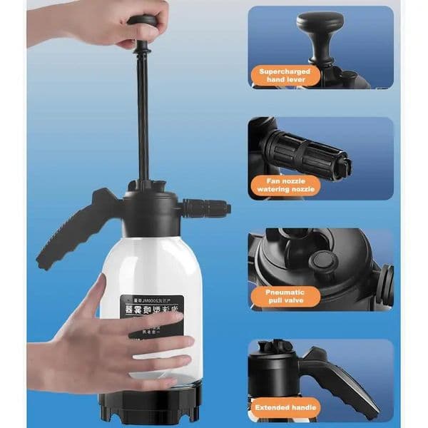 2L Car Wash Foam Sprayer Household Garden Watering Multi-purpose Utility Tool Powerful High-pressure Large Capacity Spray
