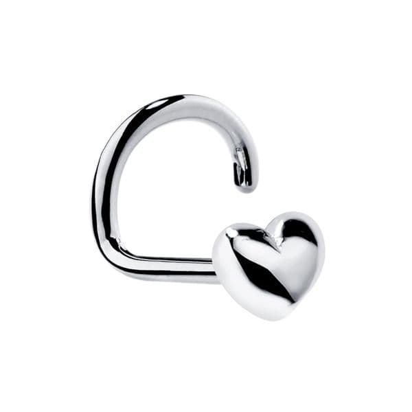 1Pc 18G 1.0*6mm+3mm Rose Gold Color nose studs body earring India Style Nose Studs Ring Fake Nose Ring Faux Piercing