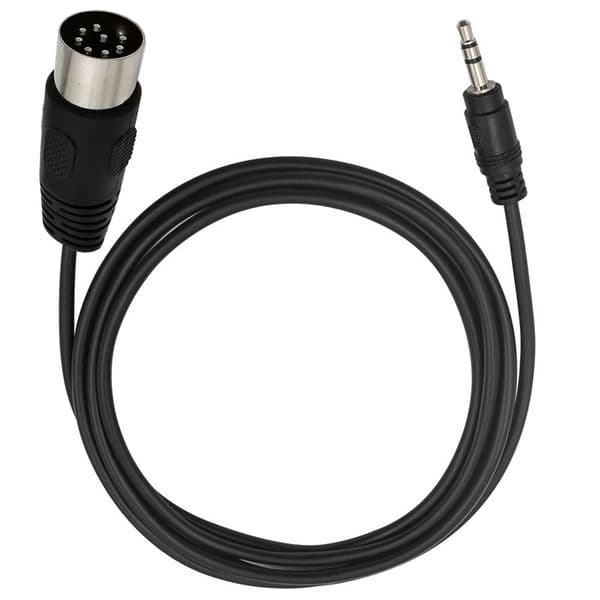 Din 8 Pin to 3.5mm Cable 8Pin Din Male Plug to 3.5mm Male Audio Adapter Cable for Musical instrument audio equipment 0.5m-3m