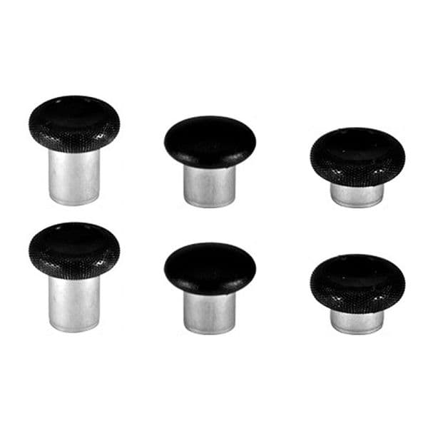 Data Frog 6 Pcs Replacement Metal Buttons Swap Thumb Sticks Fits For Xbox One Elite Controller