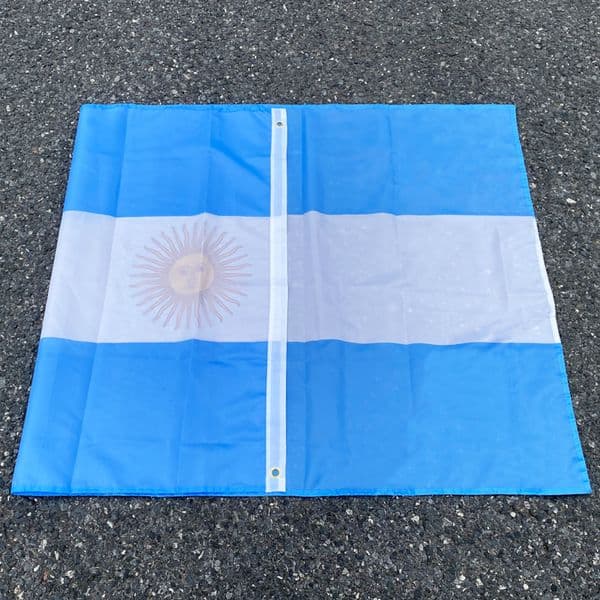 aerlxemrbrae Polyester Argentina Flag 90x150cm Argentine National Flag and Banner
