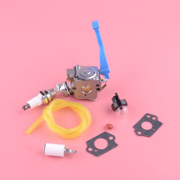 Carburetor Kit Fit for Husqvarna 125B 125BX 125BVX Leaf Blower Zama C1Q-W37 545081811 C1Q-W37