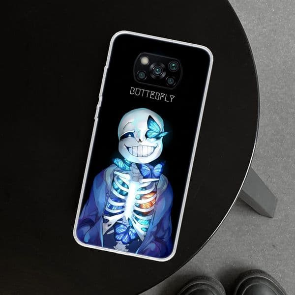 Undertale Sans Doggo Phone Case Cover For Xiaomi Poco X3 NFC M3 F3 F2 F1 Mi Note 10 Pro 11 10 9 8 Lite 11T 10T 9T A3 Coque