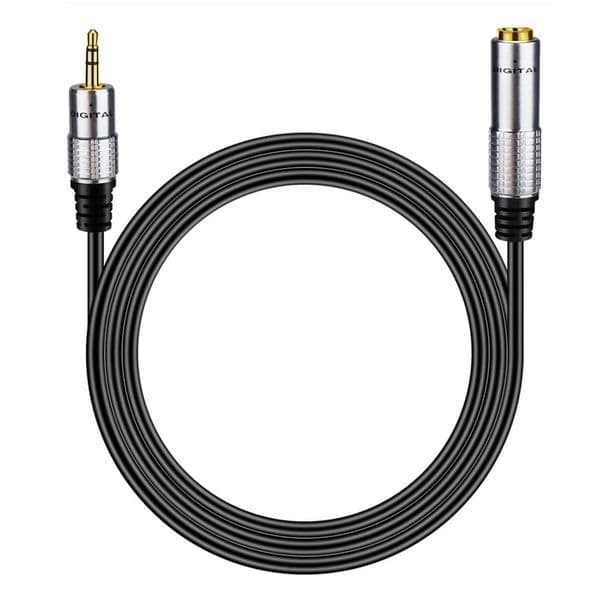 3.5mm TRS Male to 6.35mm Female AUX Audio Cable 1/8 Male to 1/4 Female 3.5mm to 6.35mm Stereo Jack Adapter Wire Cord