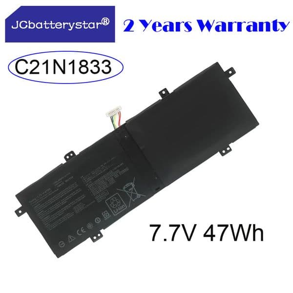 JC new C21N1833 Laptop Battery For ASUS ZenBook 14 UM431 UM431DA-AM020T UX431 UX431FA UX431FN UX431FL UX431DA UX431FN-AN002T