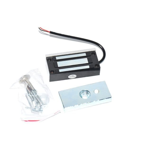 12V 24V DC Mini lock 60KG/100LBs Holding Force Electric Magnetic Door Lock NC Single door