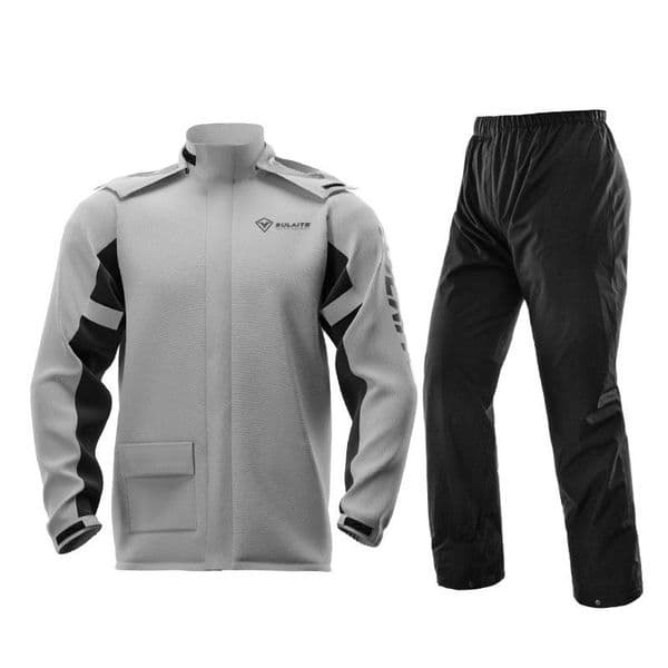 Motorcycle Rainsuit Reflective Protective Clothing Jacket Pants Set Full Body Split Raincoat For Outdoor Riding
