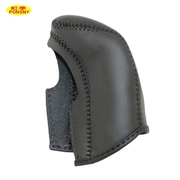 PONSNY Car Gear Covers for Nissan X-trail Rouge 2014 Automatic Shift Collars Auto Genuine Leather Hand-stitched Cover