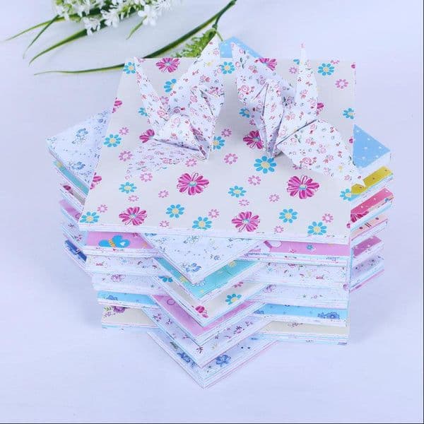 72PC/Set Color Glitter Origami Paper Single Side Shining Folding Solid Papers Kids DIY Making Scrapbooking Arts Craft Decoration
