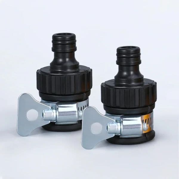 Update 2Pcs Durable Universal Water Faucet Adapter Plastic Hose Quick Connect Fitting Tap For Car Washing Garden Irrigation