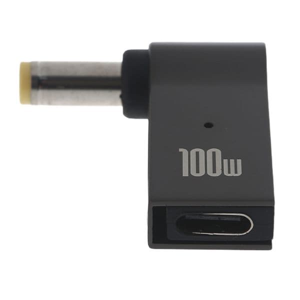 Type-C Female to 2.5x0.7mm/3.5x1.35mm/4.0x1.35mm/5.5x1.7mm/5.5x2.1mm/5.5x2.5mm DC 100W Converter Laptop Connector Plug