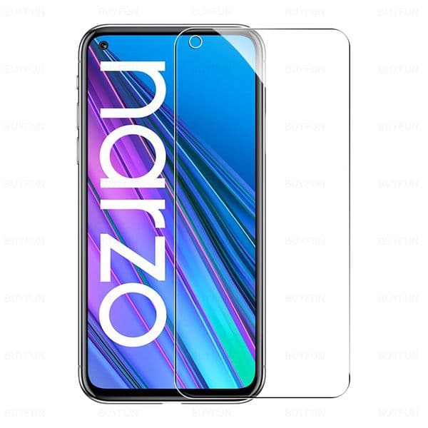 4Pcs Full Cover Protective Glass For Realme Narzo 30 5G Tempered Glass For Realmy Realmi Narzo30 305G 6.5" Phone Protector Film