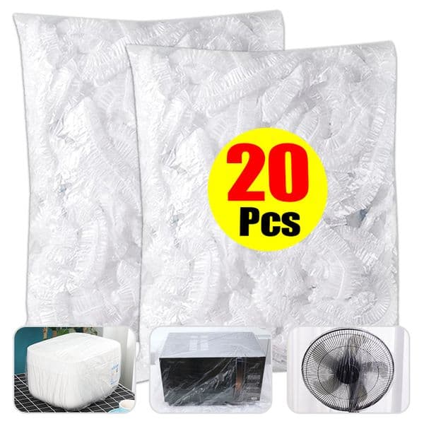Disposable Appliances Cover Plastic Large Wrap Air Conditioner Electric Fan Cover Elastic Dust-proof Cover Household Storage Bag
